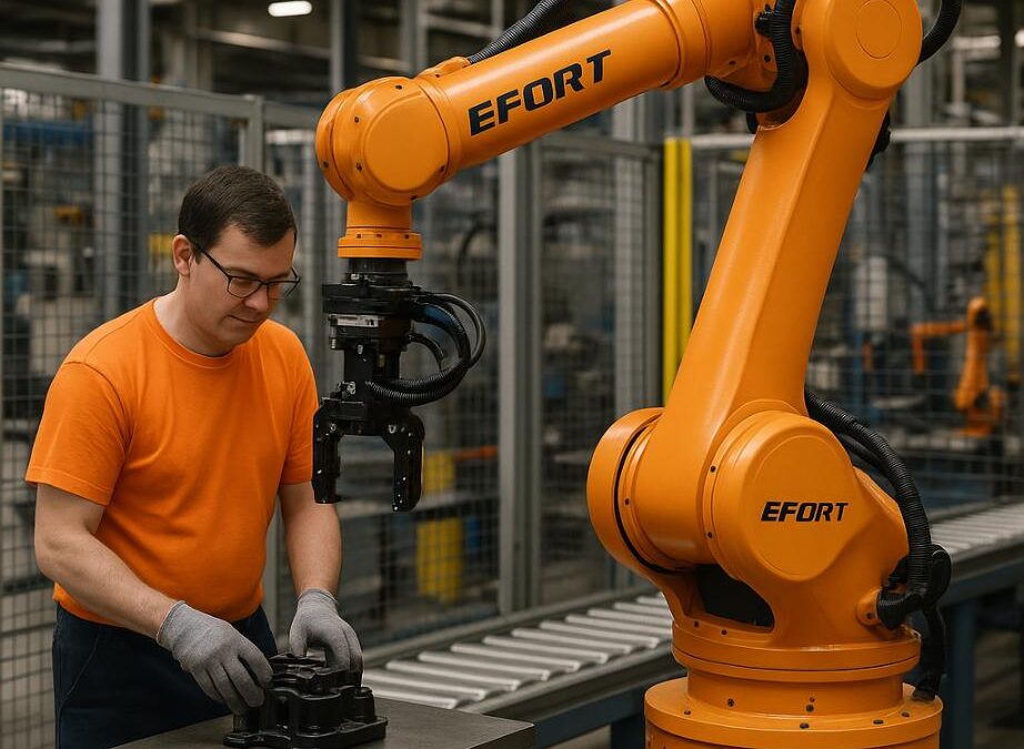 Comment les robots EFORT simplifient la vie des opérateurs sur les lignes de production ?