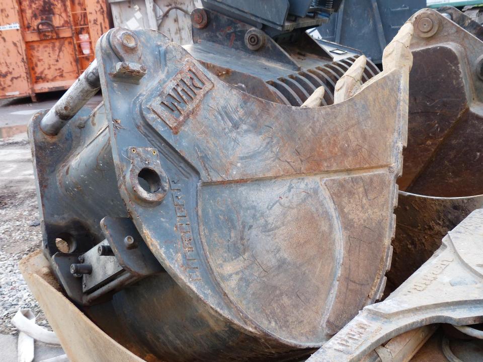 godet engin chantier